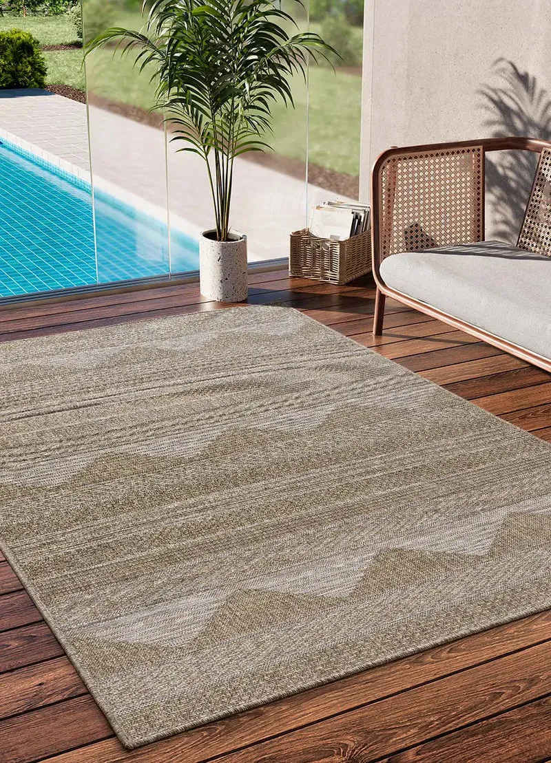 Alfombra de exterior Oria 8113 Natural