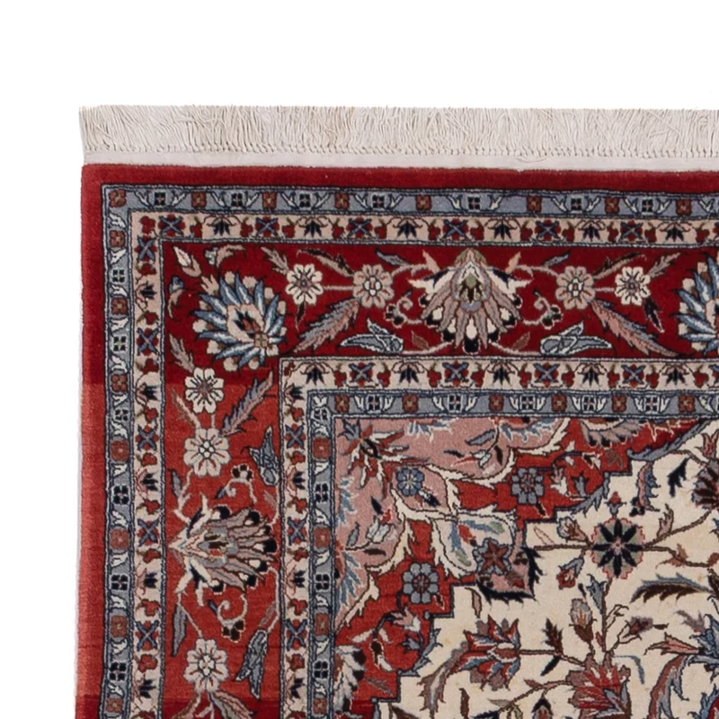 Isfahan Teppich 125x185cm - Perserteppich - beige