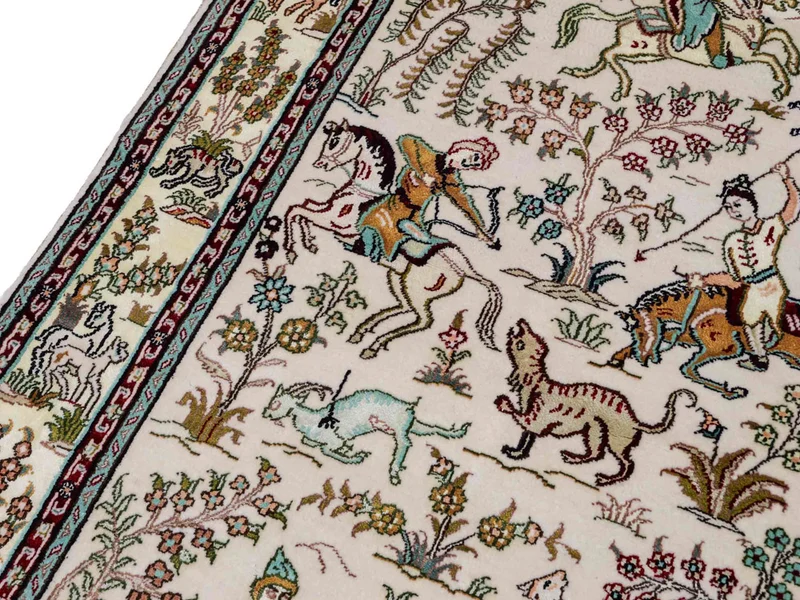 China Seide Teppich 88x150cm - Orientteppich