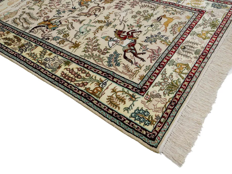 China Seide Teppich 88x150cm - Orientteppich