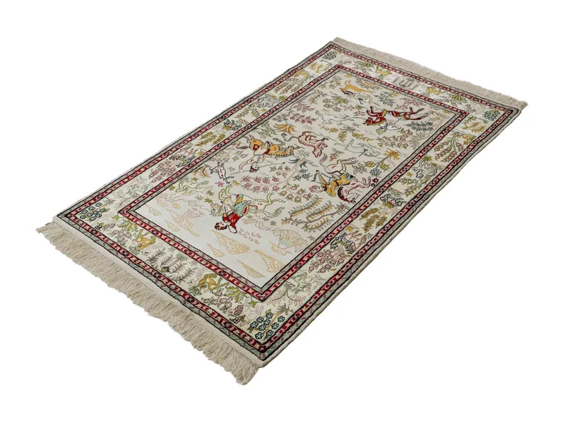 China Seide Teppich 88x150cm - Orientteppich