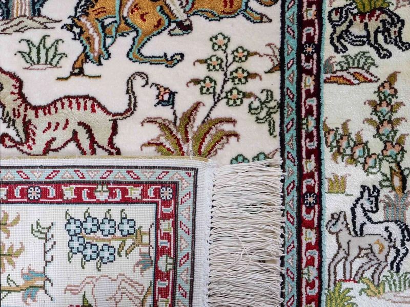 China Seide Teppich 88x150cm - Orientteppich