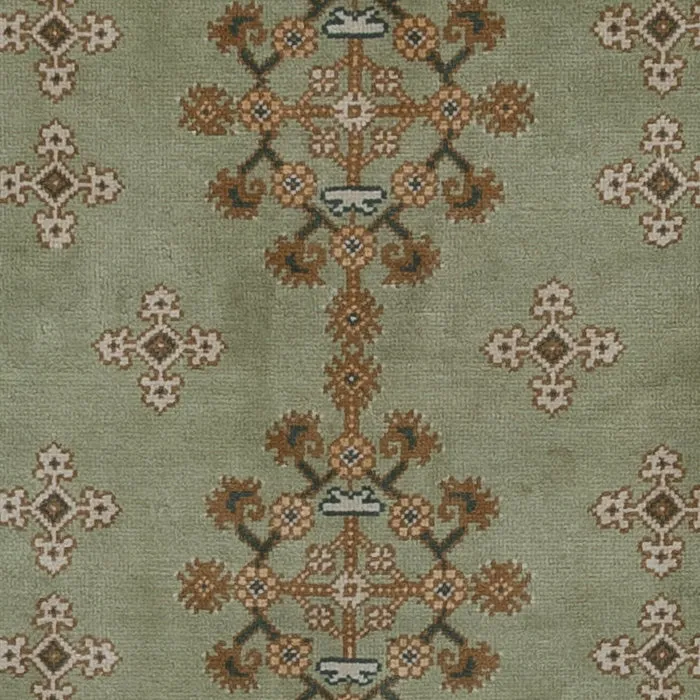 Ardebil Teppich 145x227cm - Perserteppich - hellgrün