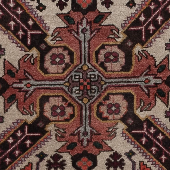 Hamadan Teppich 118x178cm - Perserteppich - beige