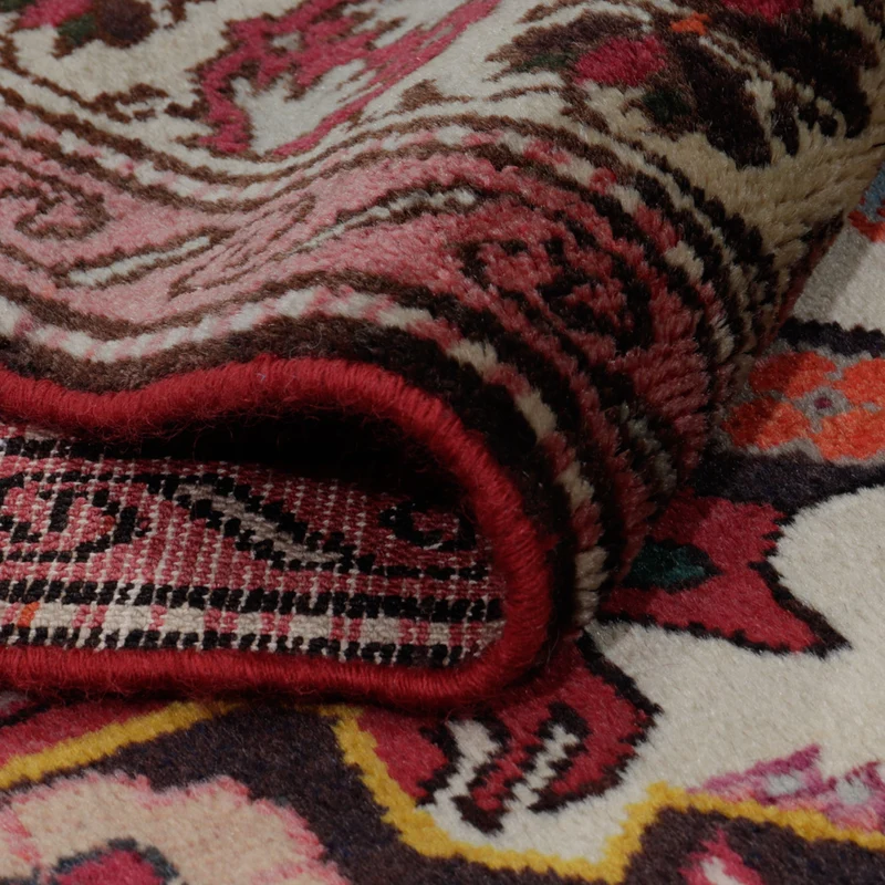 Hamadan Teppich 118x178cm - Perserteppich - beige