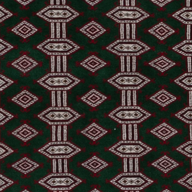 Pakistan Teppich 135x178cm - Orientteppich - schwarz