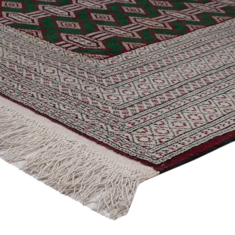 Pakistan Teppich 135x178cm - Orientteppich - schwarz