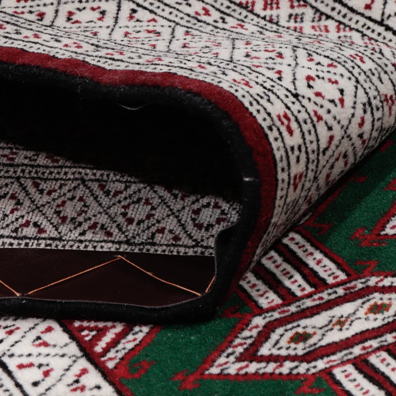 Pakistan Teppich 135x178cm - Orientteppich - schwarz