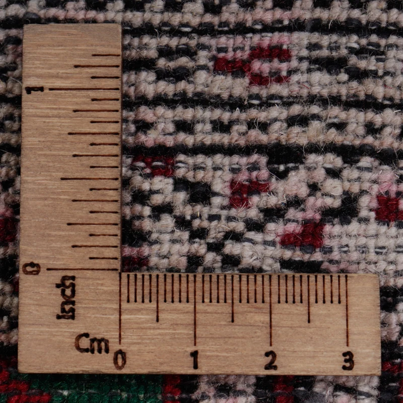 Pakistan Teppich 135x178cm - Orientteppich - schwarz