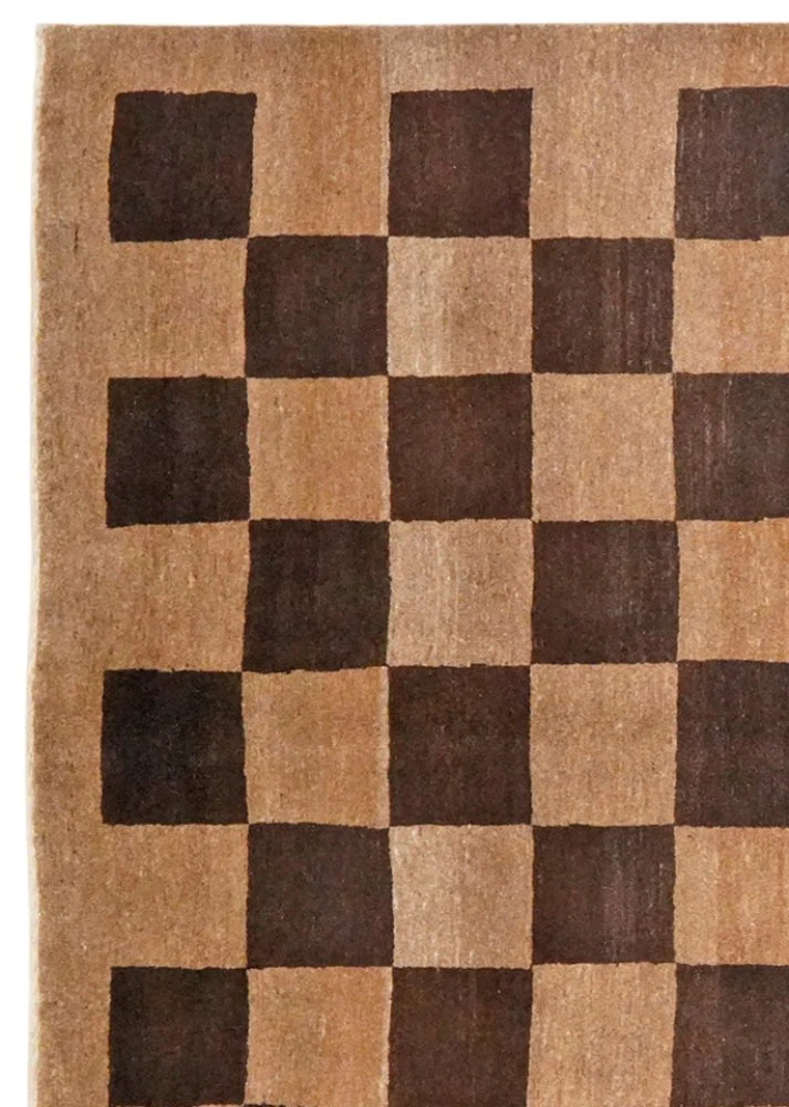 Rizbaf · Handgeknüpft – Braun, 206x148 cm