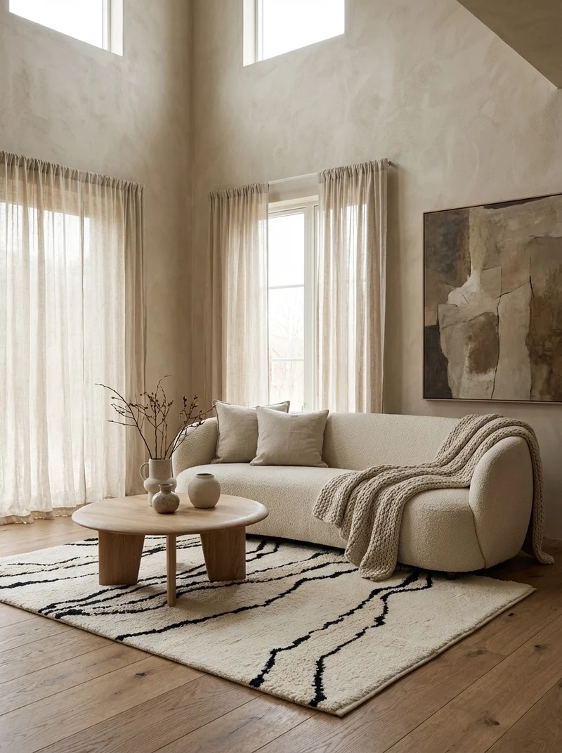 Morrocan Mirage · Handgetuftet – Beige, 240x170 cm