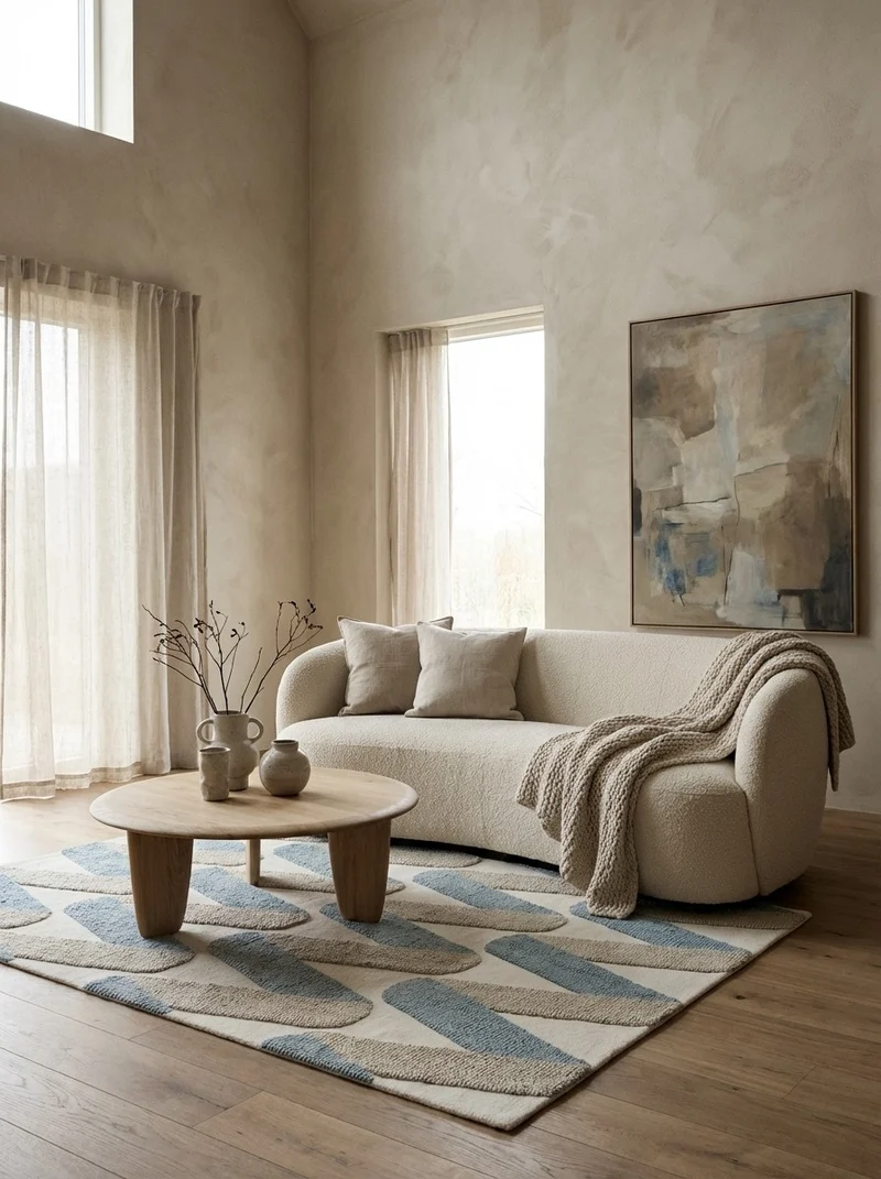 Cindy · Handgetuftet – Beige, 160x230 cm