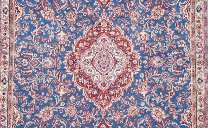 Ekbatan · Handgeknüpft – Blau, 363x274 cm