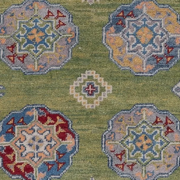 Ziegler Teppich 127x180cm - Orientteppich - minzgrün