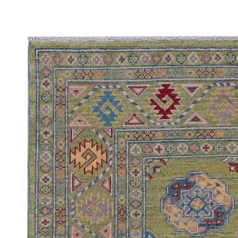 Ziegler Teppich 127x180cm - Orientteppich - minzgrün