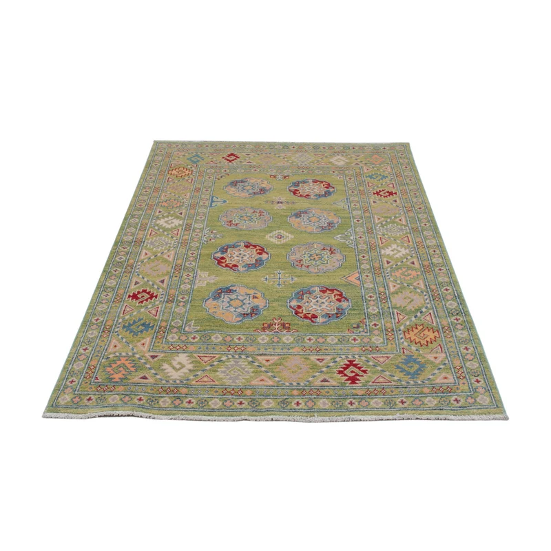 Ziegler Teppich 127x180cm - Orientteppich - minzgrün