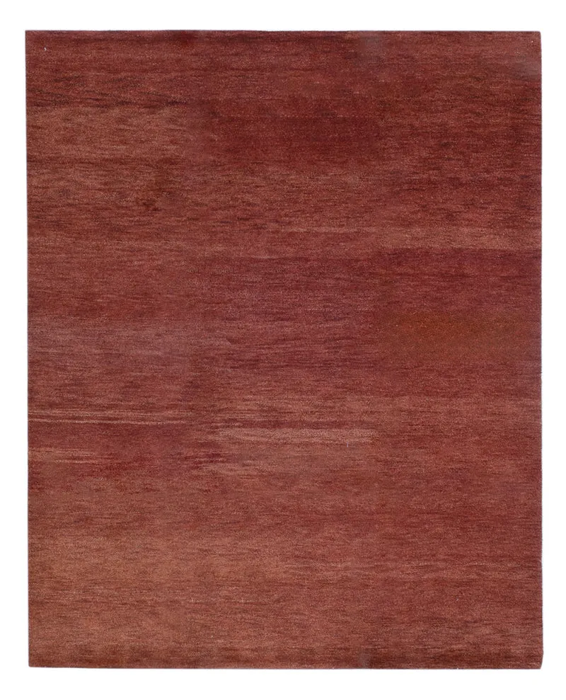 Perser Gabbeh Teppich 200x250cm - Wollteppich - rost