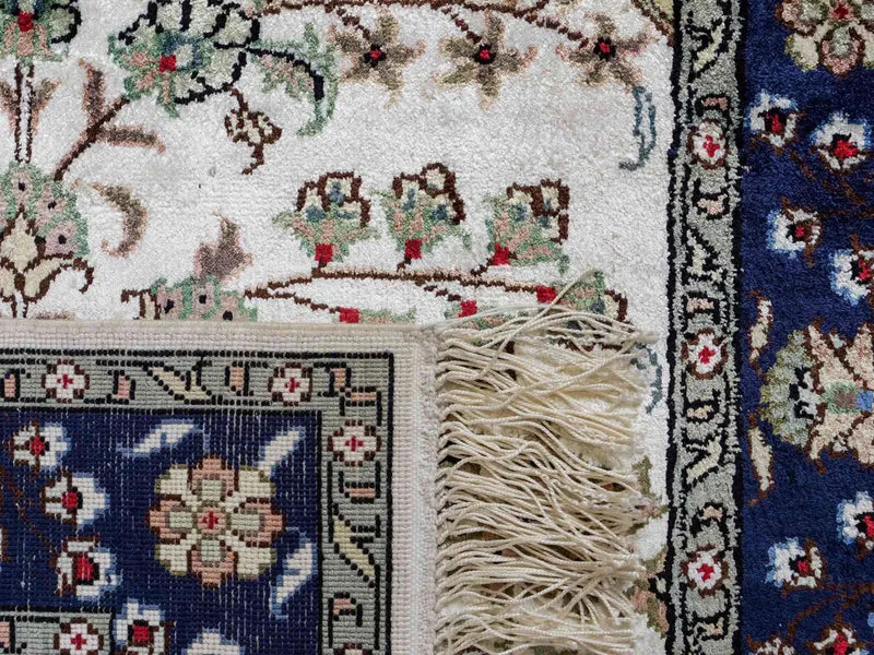 China Seide Teppich 62x90cm - Orientteppich - beige