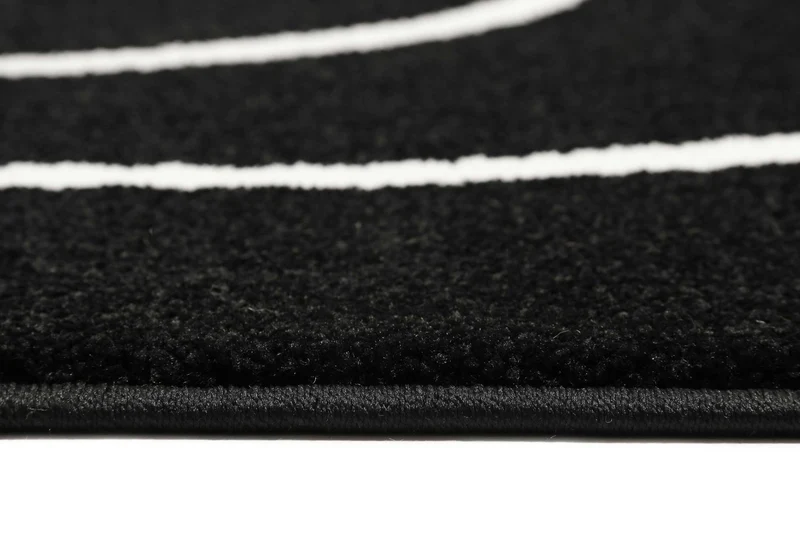 Esprit Teppich Schwarz Weiß Kurzflor "Artist"