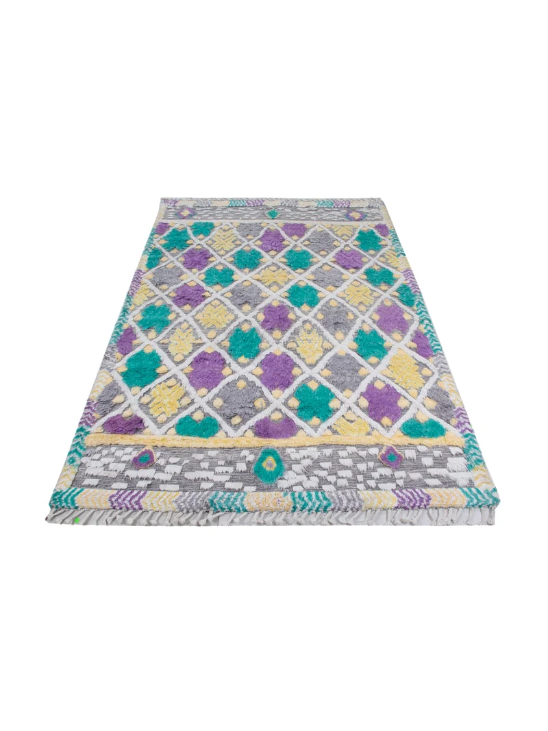 Designer Teppich 167x240cm - mehrfarbig