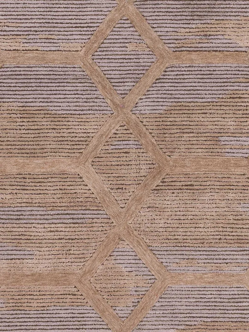 Designer Teppich 240x330cm - hellbeige
