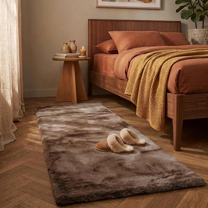 Hochflor Läufer - Comfy Supreme Taupe