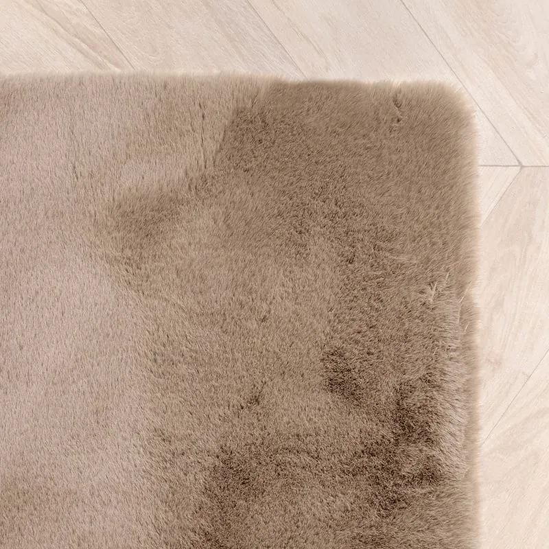 Hochflor Läufer - Comfy Supreme Taupe