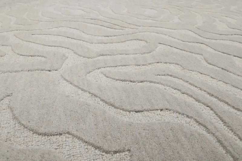Esprit Kurzflor Teppich Grau "Bay Edition"