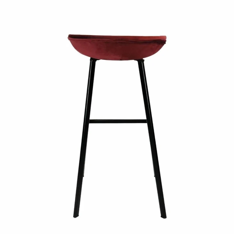 Barhocker Samt - Rot