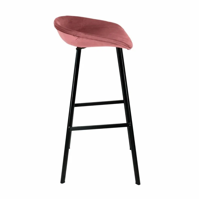 Barhocker Samt - Rosa