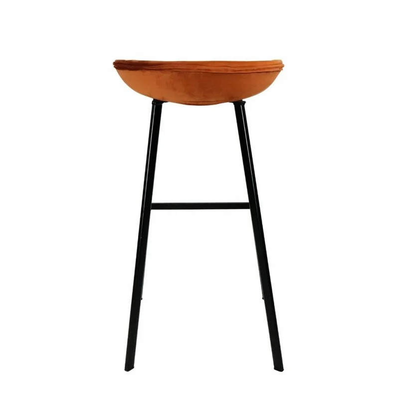 Barhocker Samt - Orange
