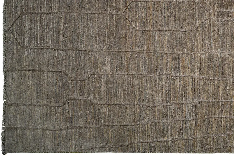 Gabbeh Basi · Handgeknüpft – Grau, 291x200 cm