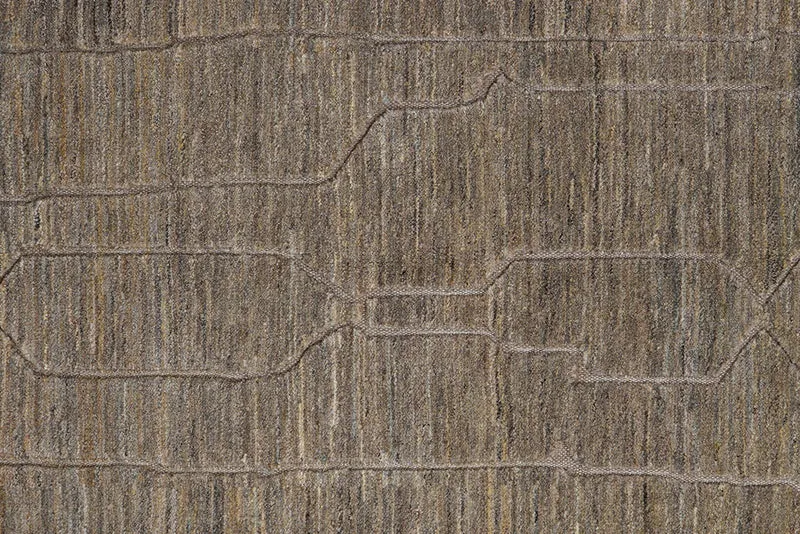 Gabbeh Basi · Handgeknüpft – Grau, 291x200 cm