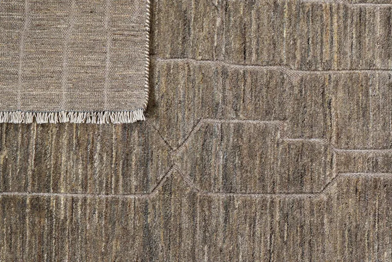 Gabbeh Basi · Handgeknüpft – Grau, 291x200 cm