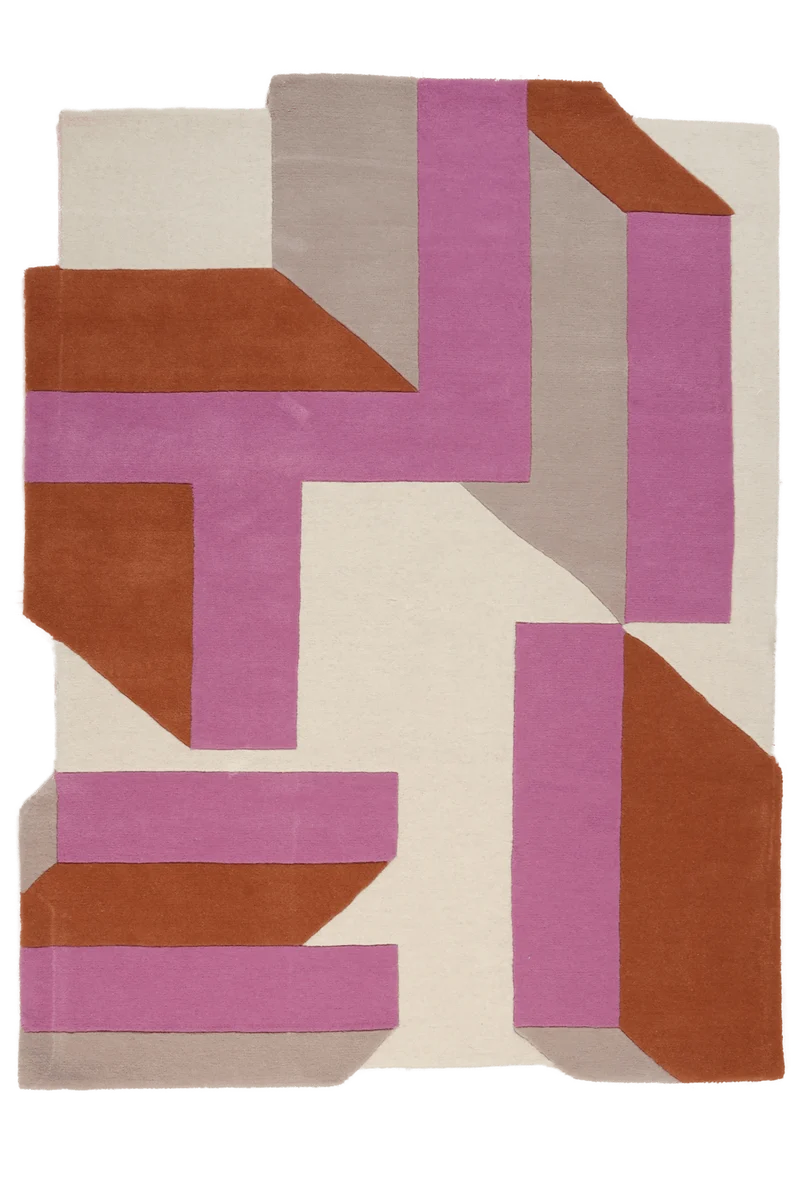 Milo · Handgetuftet – Violett, 150x200 cm
