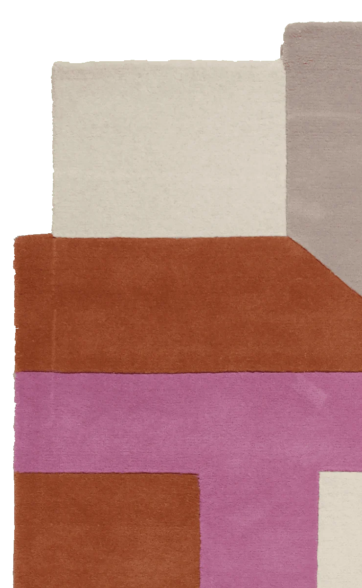 Milo · Handgetuftet – Violett, 150x200 cm