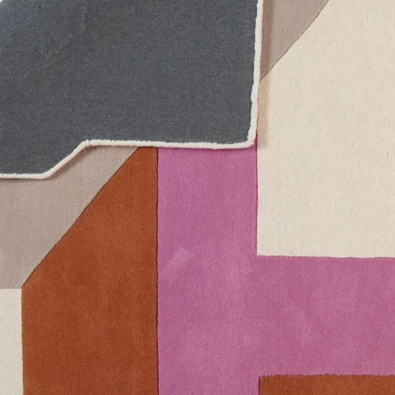 Milo · Handgetuftet – Violett, 150x200 cm