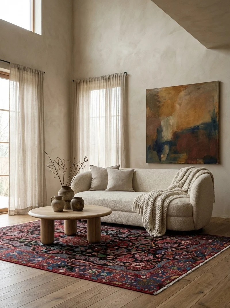 Nahavand · Handgeknüpft – Blau, 235x157 cm