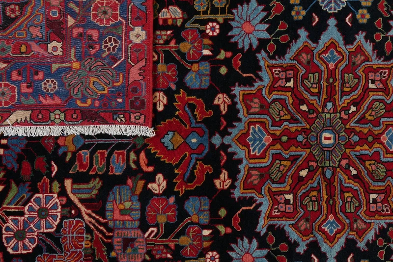 Nahavand · Handgeknüpft – Blau, 235x157 cm