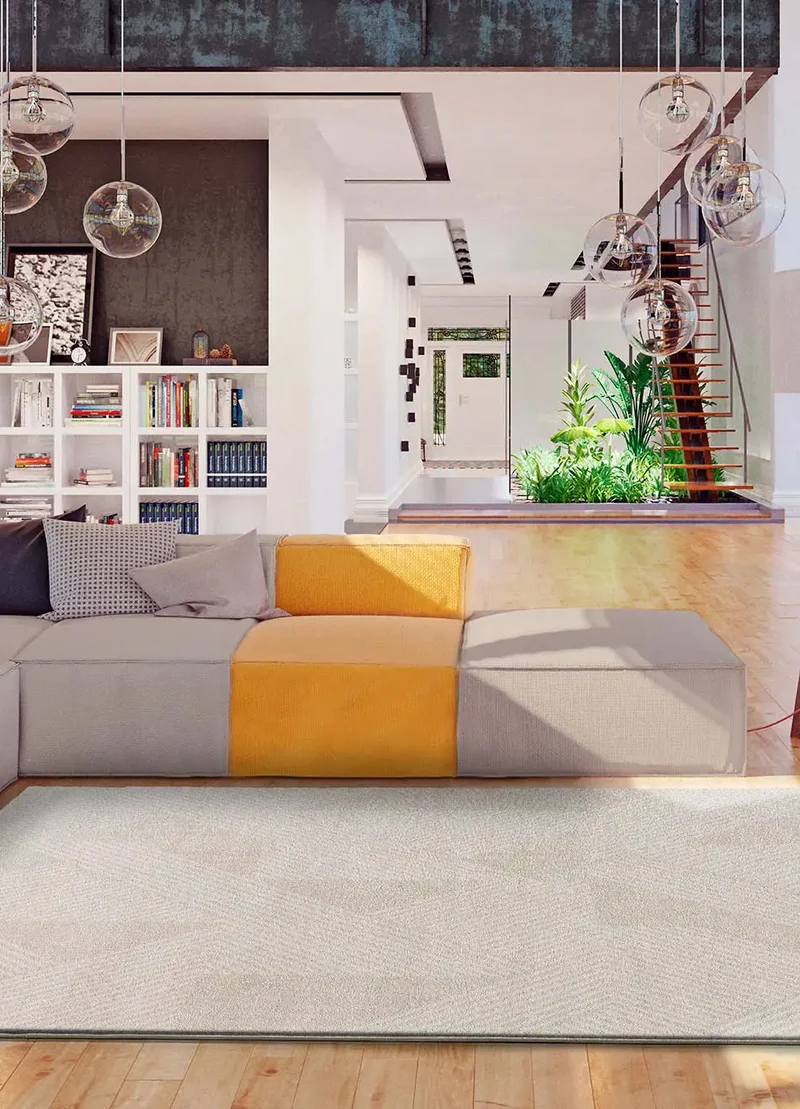 Alfombra HL-Geometric Crema