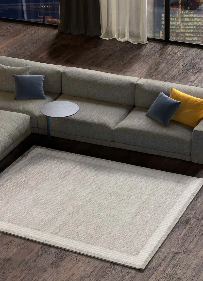 Alfombra HL-Border Crema