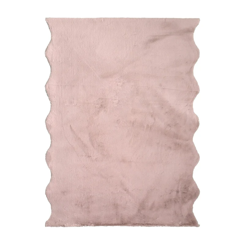 Hochflor Teppich - Comfy Supreme Wavy Rosa