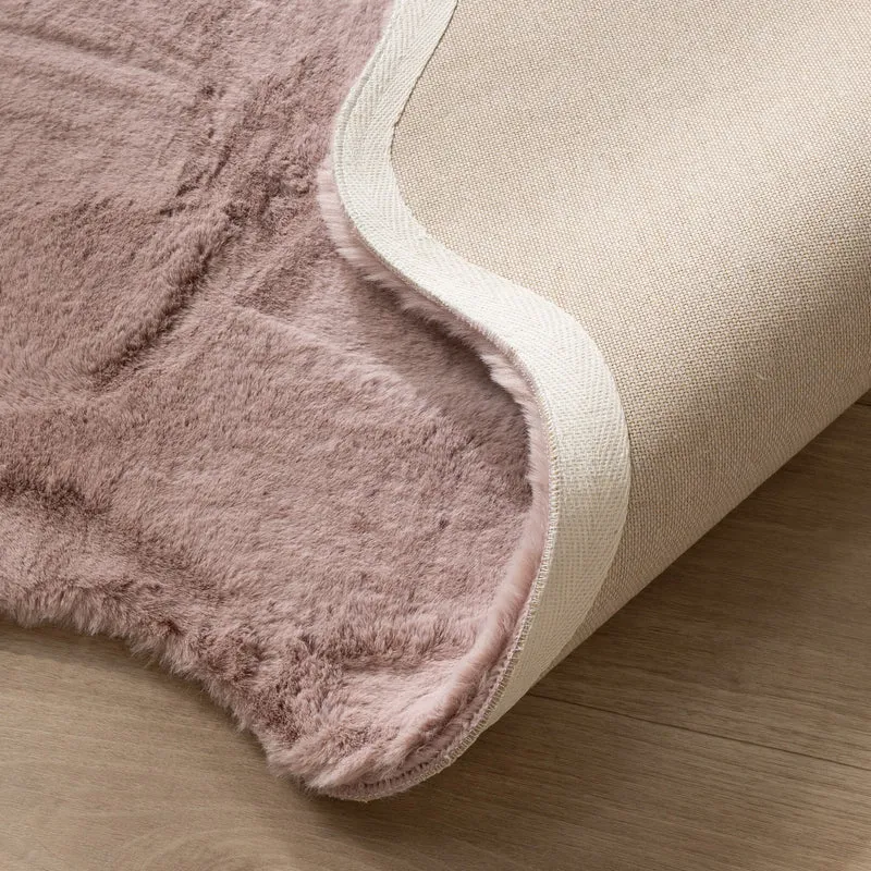 Hochflor Teppich - Comfy Supreme Wavy Rosa