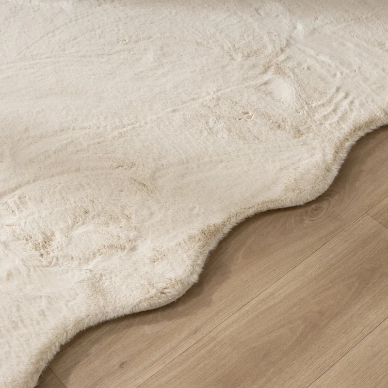 Hochflor Teppich - Comfy Supreme Wavy Creme