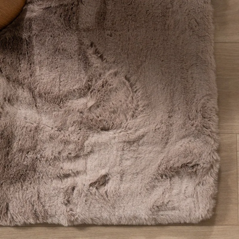 Hochflor Teppich - Comfy Supreme Taupe