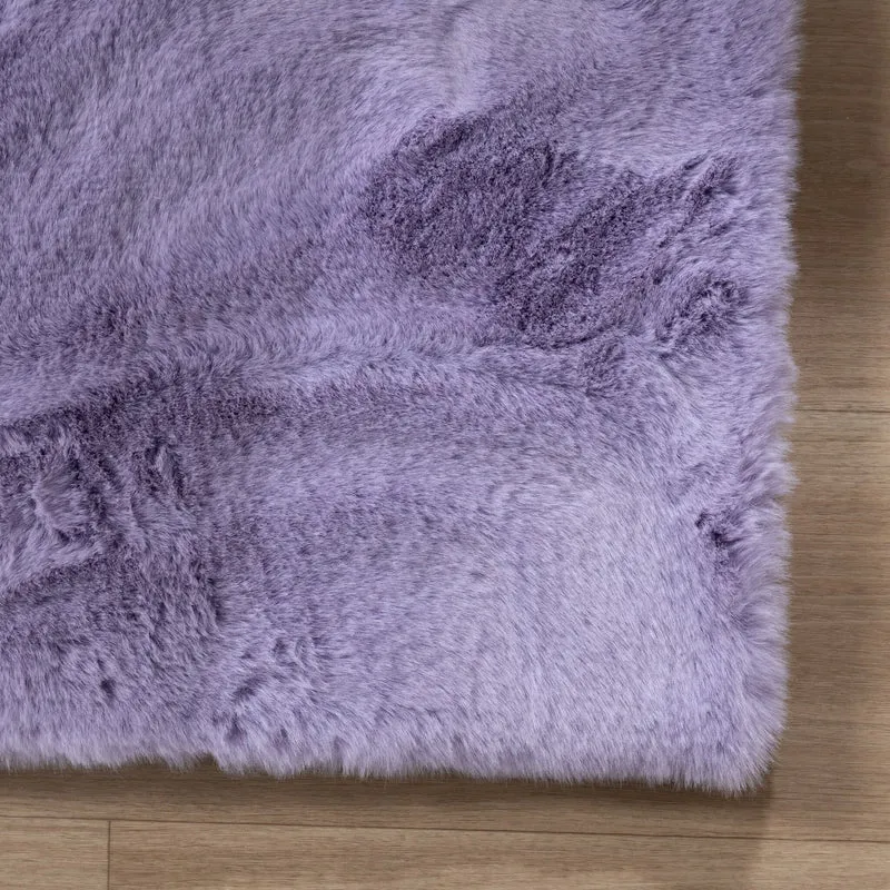 Hochflor Teppich - Comfy Supreme Lila