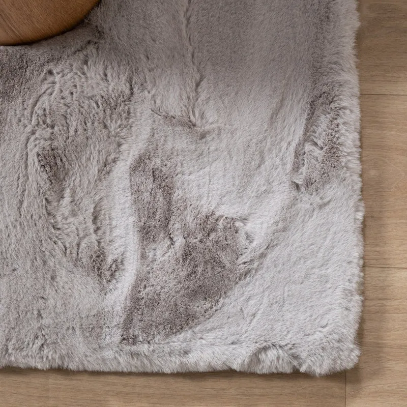 Hochflor Teppich - Comfy Supreme Grau
