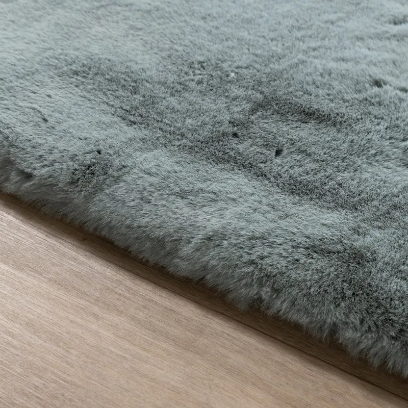 Hochflor Teppich - Comfy Supreme Türkis