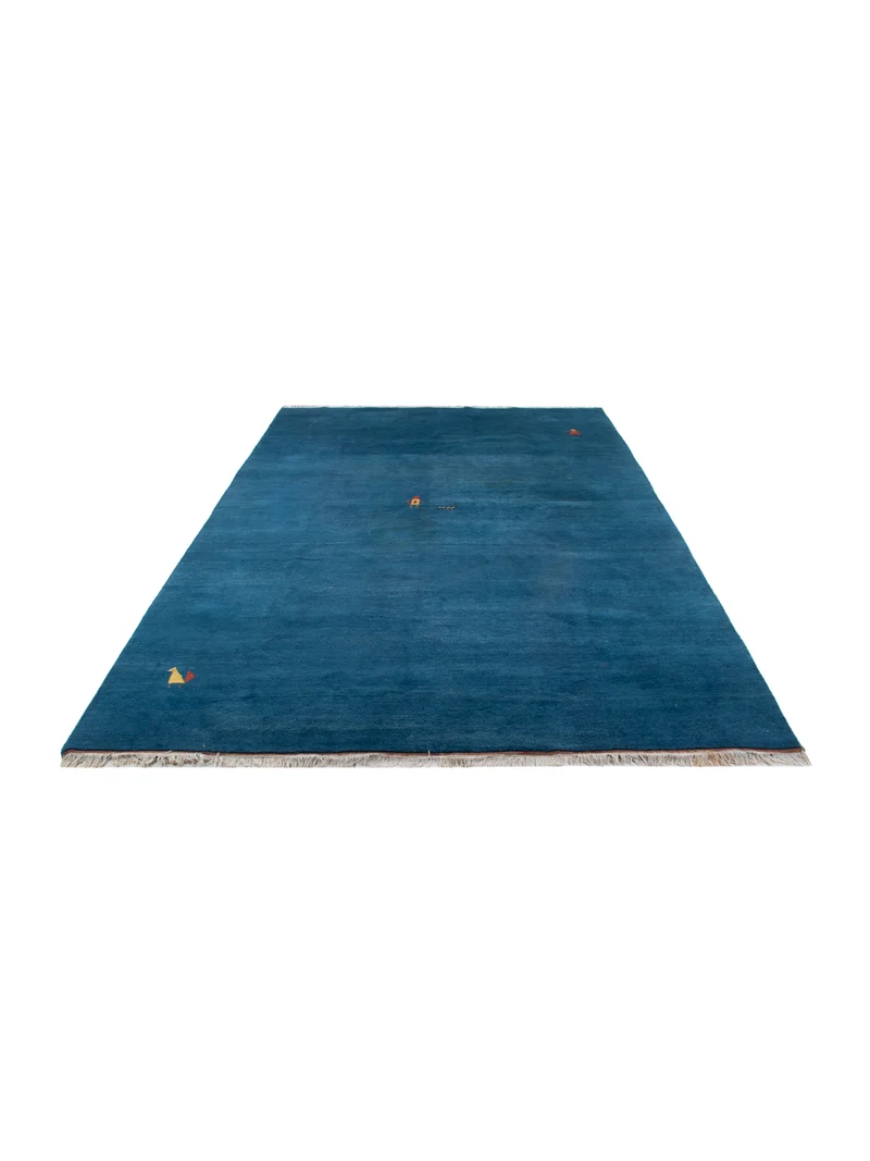 Gabbeh Teppich - Indus - 250 x 356 cm - blau