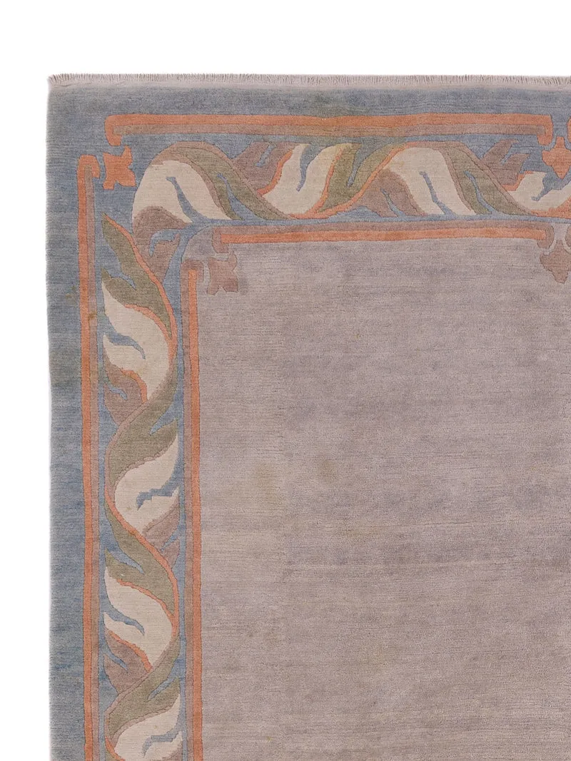 Nepal Teppich 247x355cm - Wollteppich - taupe